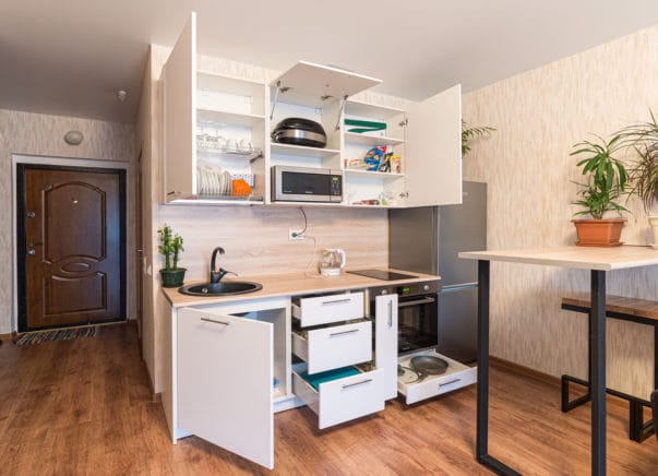 Кухня с барной стойкой Веста 1,7 м