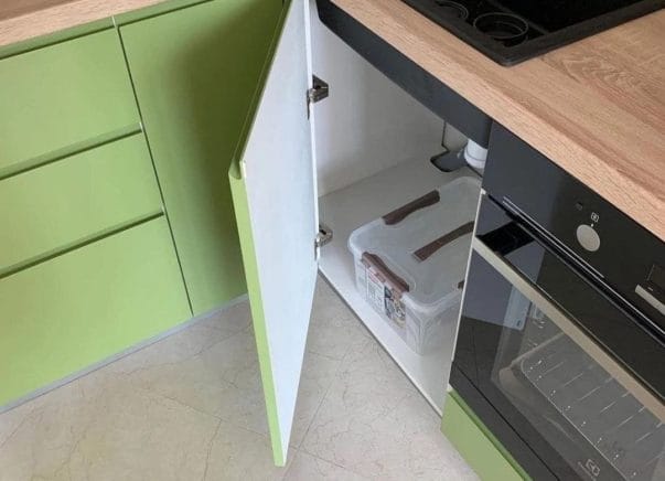 Угловая кухня Оливия 0,8х1,8 м