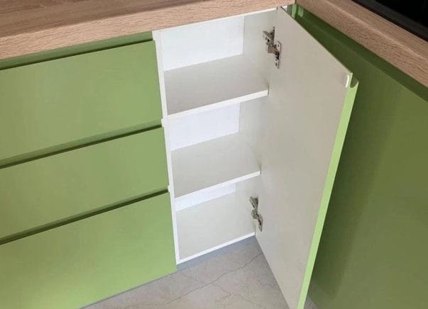 Угловая кухня Оливия 0,8х1,8 м